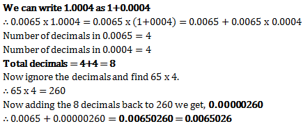 decimals