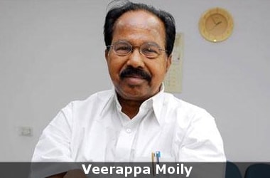 Congress leader Veerappa Moily