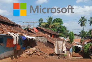 Harisal village: Microsoft