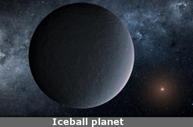 Iceball planet discovered
