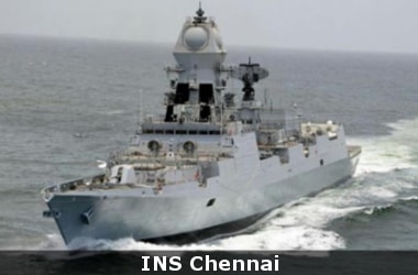 INS Chennai flagged off 