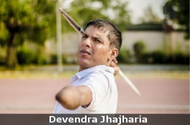 Devendra Jhajhari - First paralympian honoured with Rajiv Gandhi Khel Ratna
