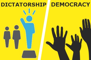 Strong Dictatorship or Fragile Democracy - Which is better?