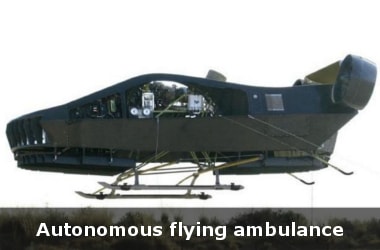 Autonomous flying ambulance makes first successful flight