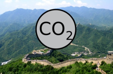 Carbon dioxide not included in China
