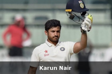 Karun Nair : Second Indian batsman to score triple century in test match