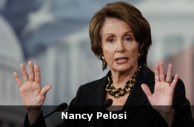 Nancy Pelosi, US House of Representatives Democrat Leader re-elected
