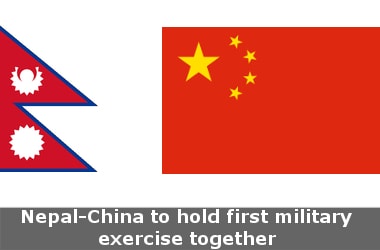 Nepal-China to hold first military exercise together