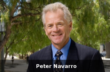 Death by China author, Peter Navarro to head White House National Trade Council