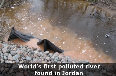 World’s first polluted river found in Jordan