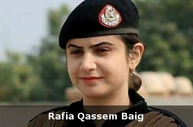 Meet Rafia Qasem Baig - Pakistan’s first female Bomb Disposal Unit officer!