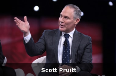 Scott Pruitt appointed EPA head