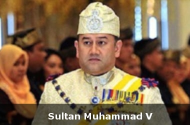 Sultan Muhammad V is Malaysia’s newest king