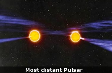 Most distant pulsar in the universe located 