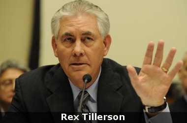 Rex Tillerson sworn in as next US Secretary of State