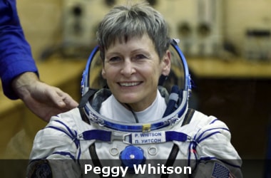 Astronaut Peggy Whitson : Oldest woman to spacewalk