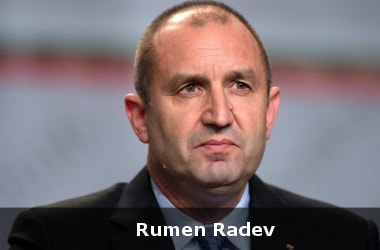 Bulgarian president Ruman Radev takes oath