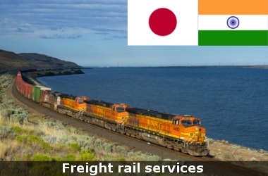 India-Japan to collaborate on freight rail services