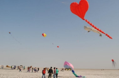 International Kite festival held at Gujarat