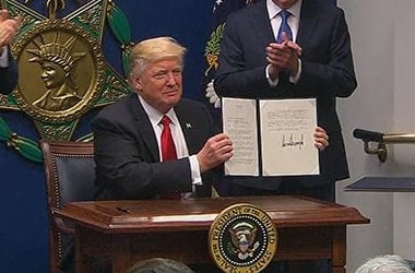 Trump bars citizens of 7 Muslim-majority nations from the US