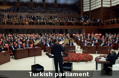 Turkish parliament votes to move country