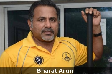 Bharat Arun, India’s new bowling coach, takes charge