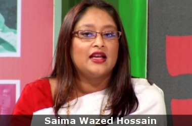 Saima Wazed Hossain is WHO Goodwill Ambassador for Autism