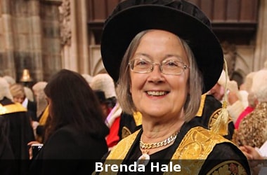 UK Supreme Court gets its first female president Brenda Hale