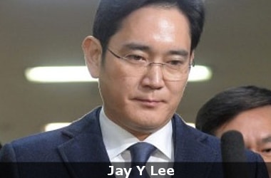 Samsung Chief Jay Y Lee charged with bribery and embezzlement