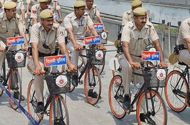 Delhi Police gets bicycle patrol