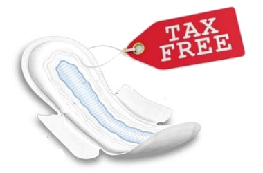 Should sanitary pads be made tax free?
