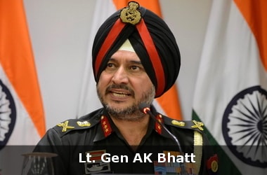 Lt. Gen. AK Bhatt appointed new DGMO.