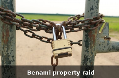 Benami property raid : The next big score to settle!