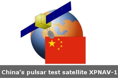 China’s pulsar test satellite XPNAV-1