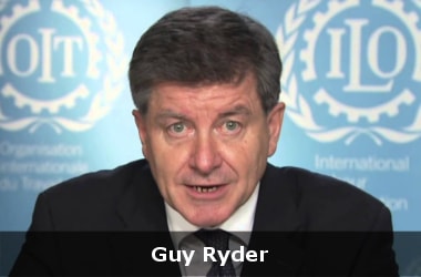 Guy Ryder re-elected as DG of ILO