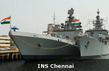 INS Chennai commissioned into Indian Navy combat fleet