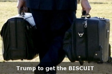 Nuclear Weapons in his hands: Trump to get the BISCUIT