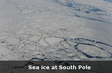 Sea ice at South Pole was stable 100 years ago!