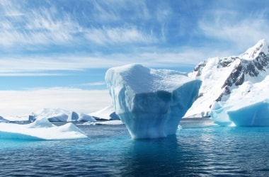 Greenland ice melts, reducing salinity in coastal waters