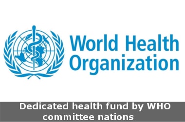 Dedicated health fund by WHO committee nations