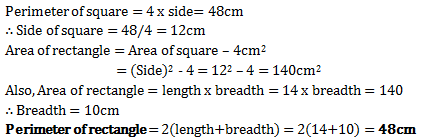 area and perimeter