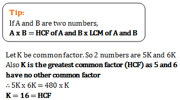 hcf lcm