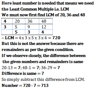 hcf lcm