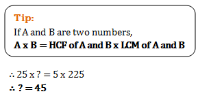 hcf lcm