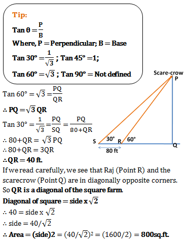 height and distance