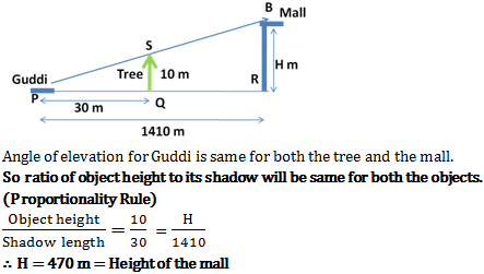 height and distance