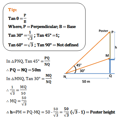 height and distance