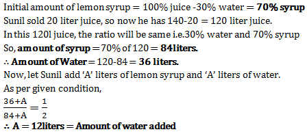 mixture and alligation