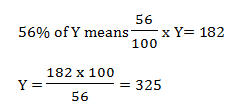 percentage