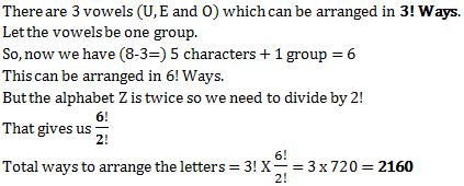 permutation and combination